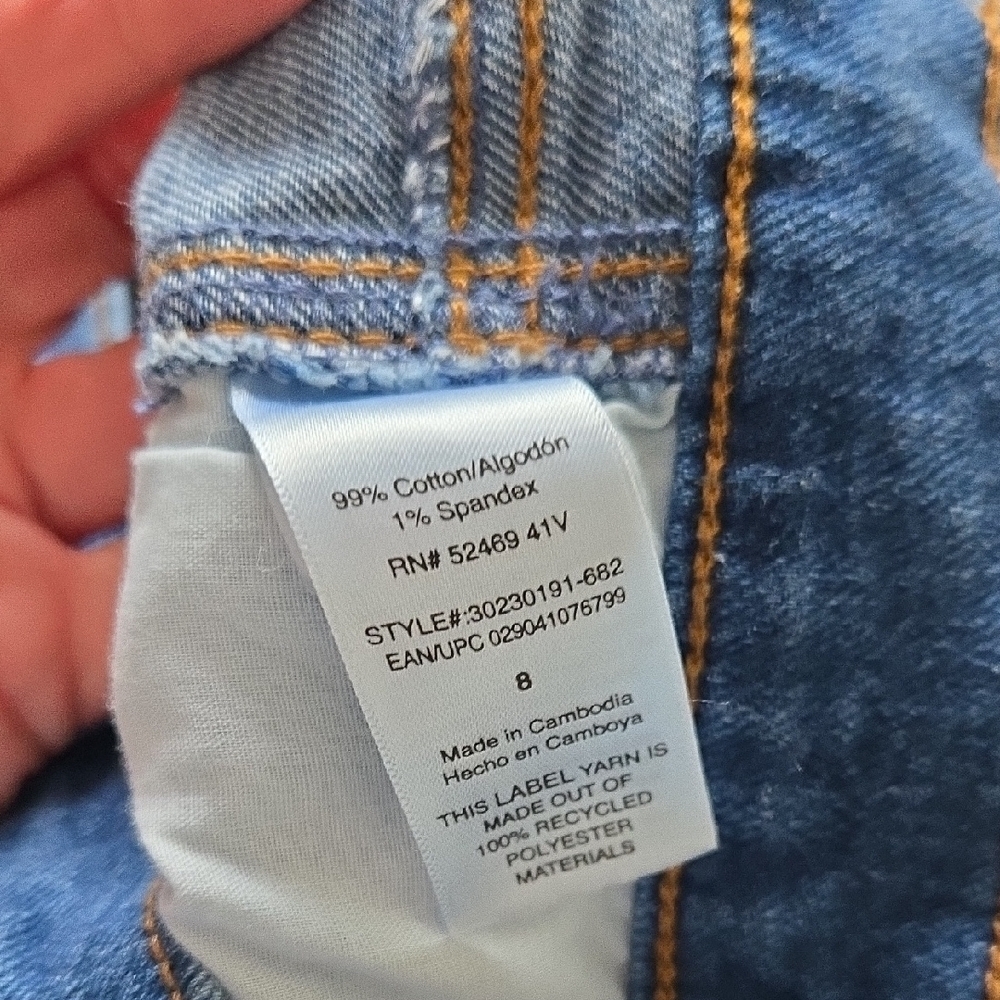Scoop Denim Barrel Jeans Classic Normcore Size 8 - Picture 7 of 7